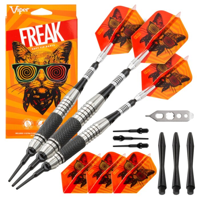 20-1003-18_Viper_The_Freak_Soft_Tip_Darts_Knurled_and_Grooved_Barrel_18_Grams_01_Main