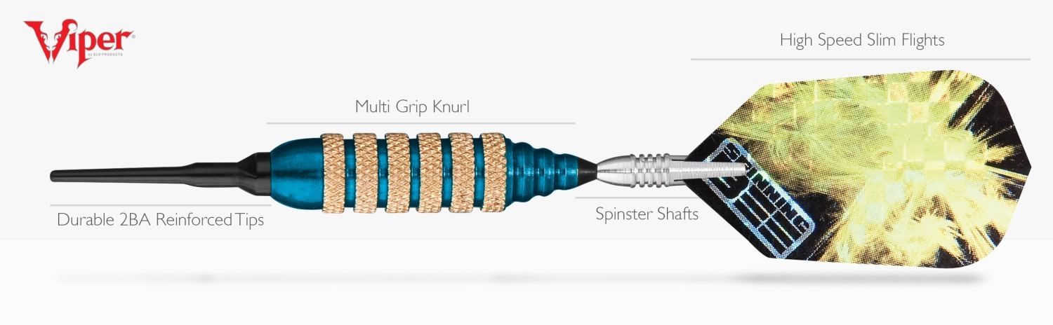 Viper Spinning Bee Darts Features