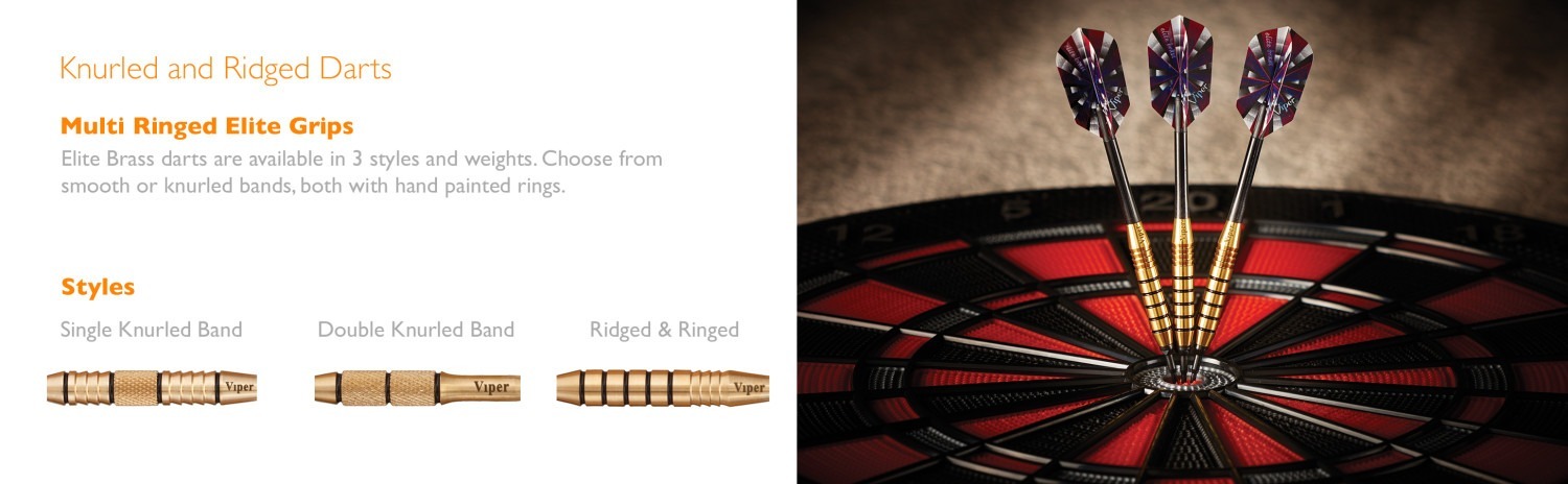 Knurled and Rigid Darts from Viper